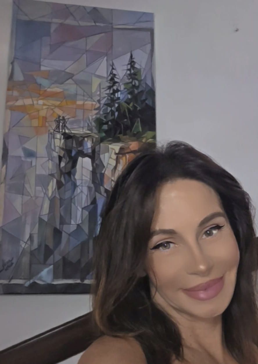 ArteDiAlina.com painting: Cubist Landscape